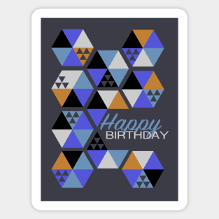 Happy Birthday Card Sticker